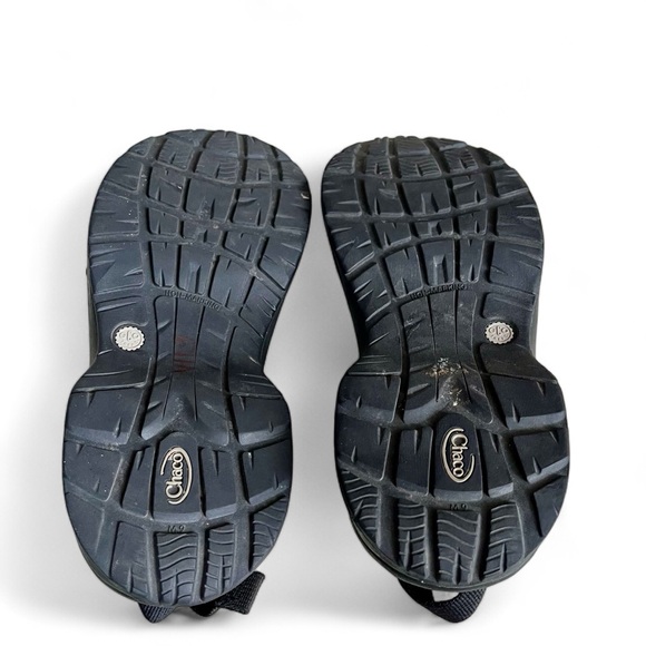 Chaco Z / Cloud 2 Updraft Toe Strap Sandal Hiking Beach Black Mens Size US 9 - Picture 11 of 13